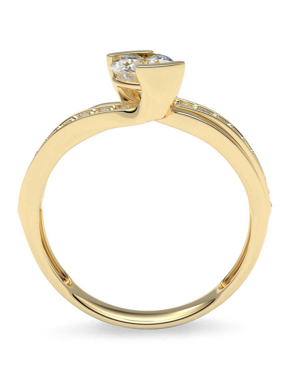 Anillo de compromiso 14 k 4