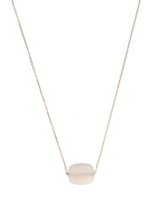 Collar ovalado de oro amarillo 18 K 1