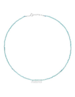 Collar circular Mamá de plata P 925 Collar circular Mamá de plata P 925