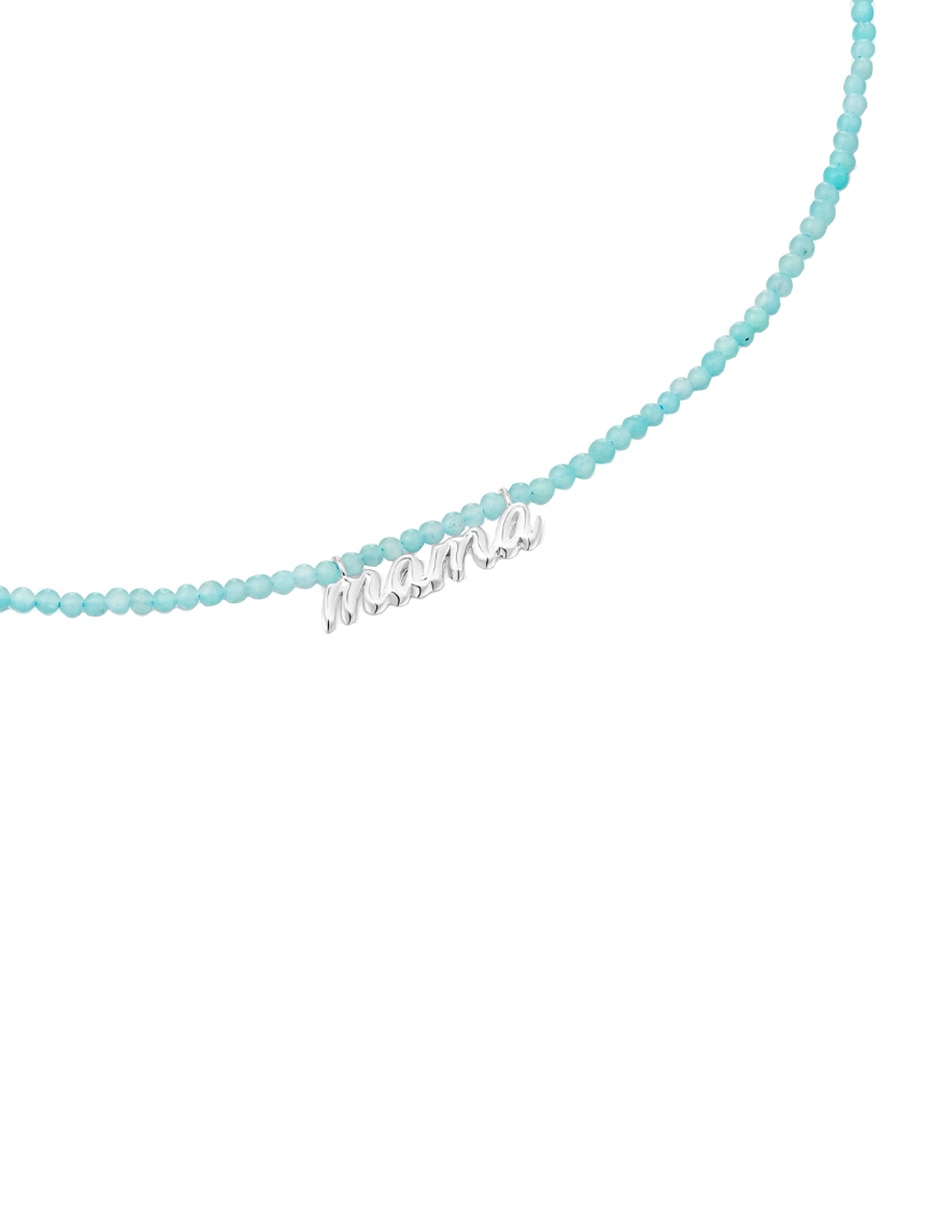Collar circular Mamá de plata P 925 2