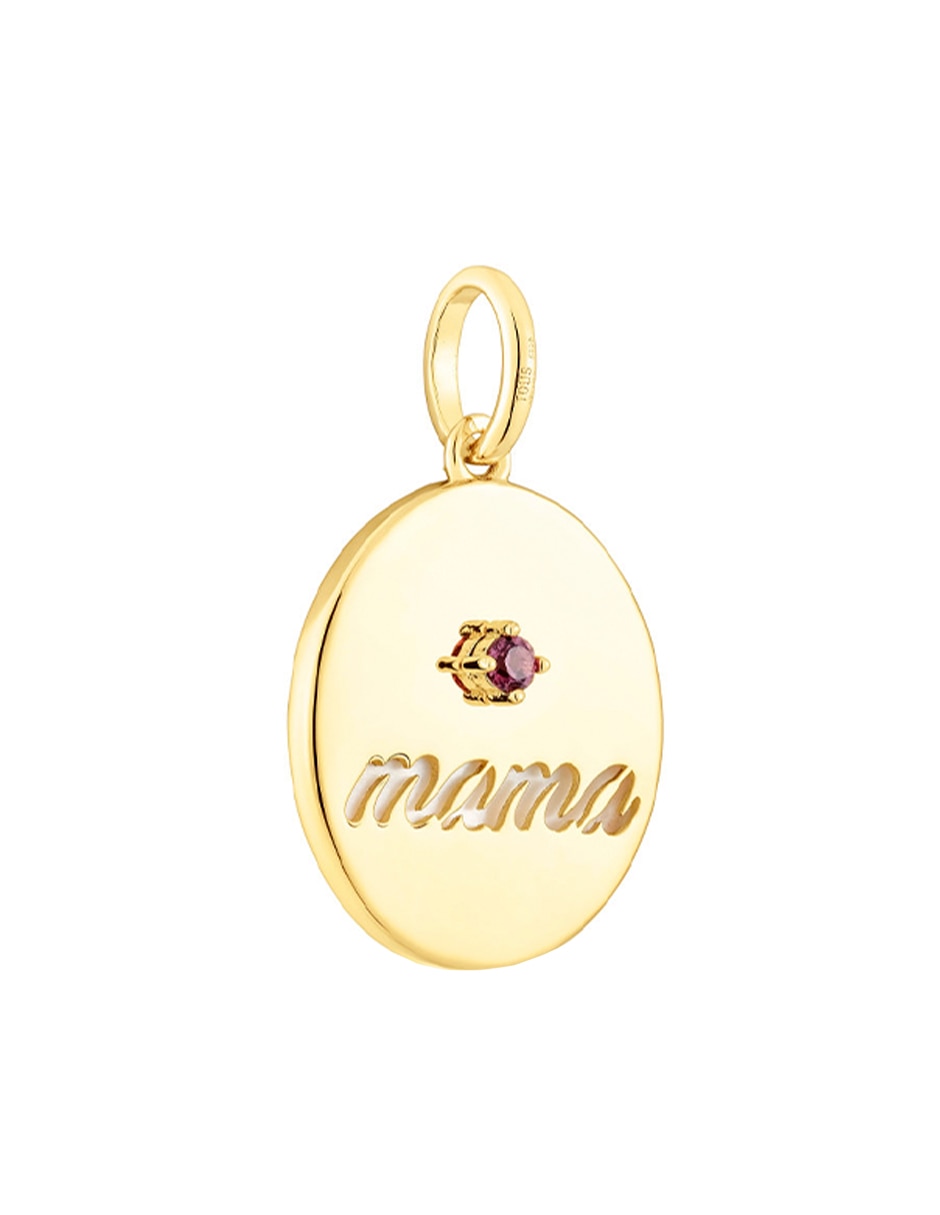 Medalla ovalada Tous Mama P 925 rodolita