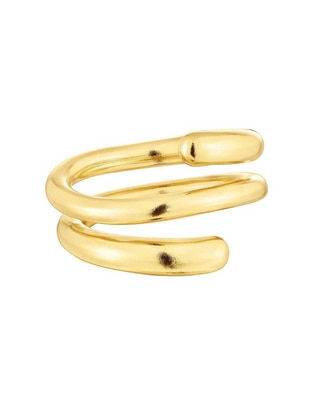 Anillo New Hav P 925 de plata vermeil brillante