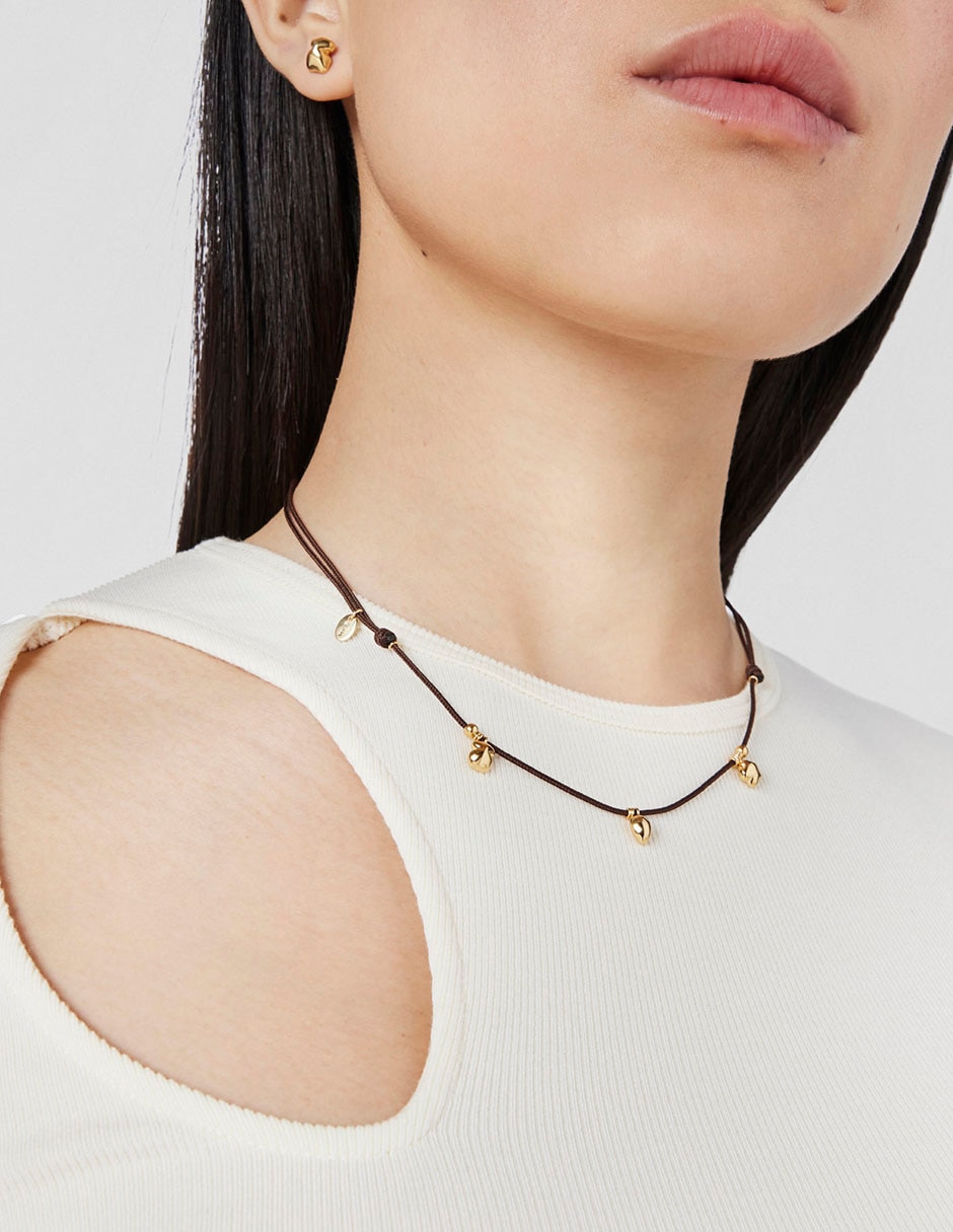 Collar oso de oro 18 K 5