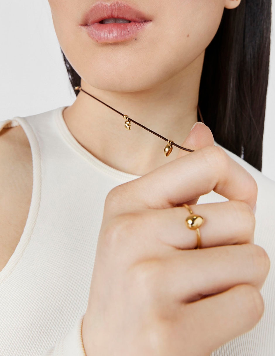 Collar oso de oro 18 K 7