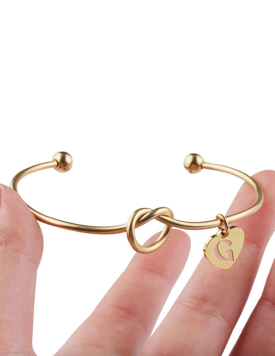 Brazalete con acabado baño de oro 4