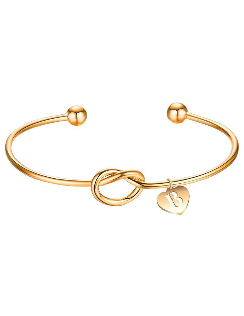 Brazalete con acabado baño de oro Brazalete con acabado baño de oro