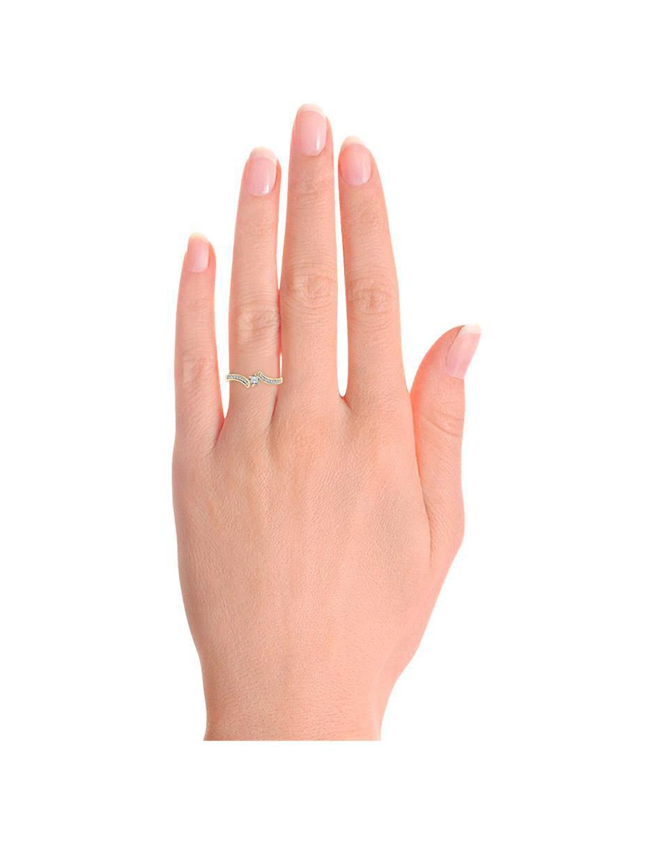 Solitario 14 k Lauretta diamante 2