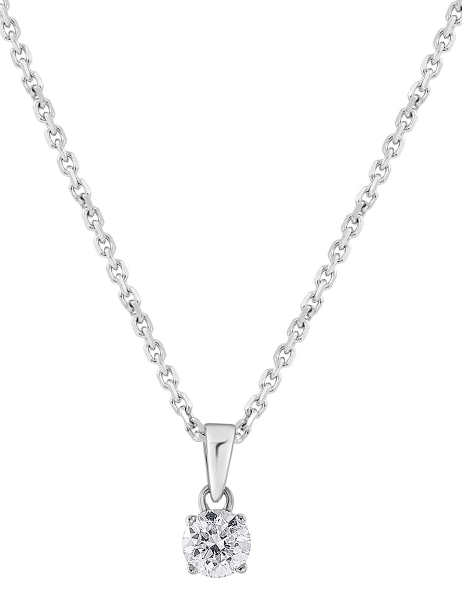 Collar con dije de oro 14 K
