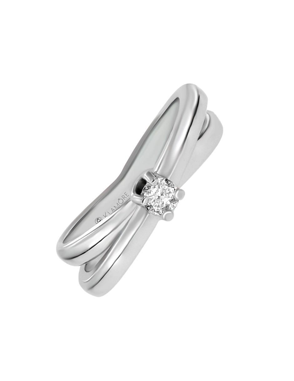 Solitario 14 k Maggiore diamante 3