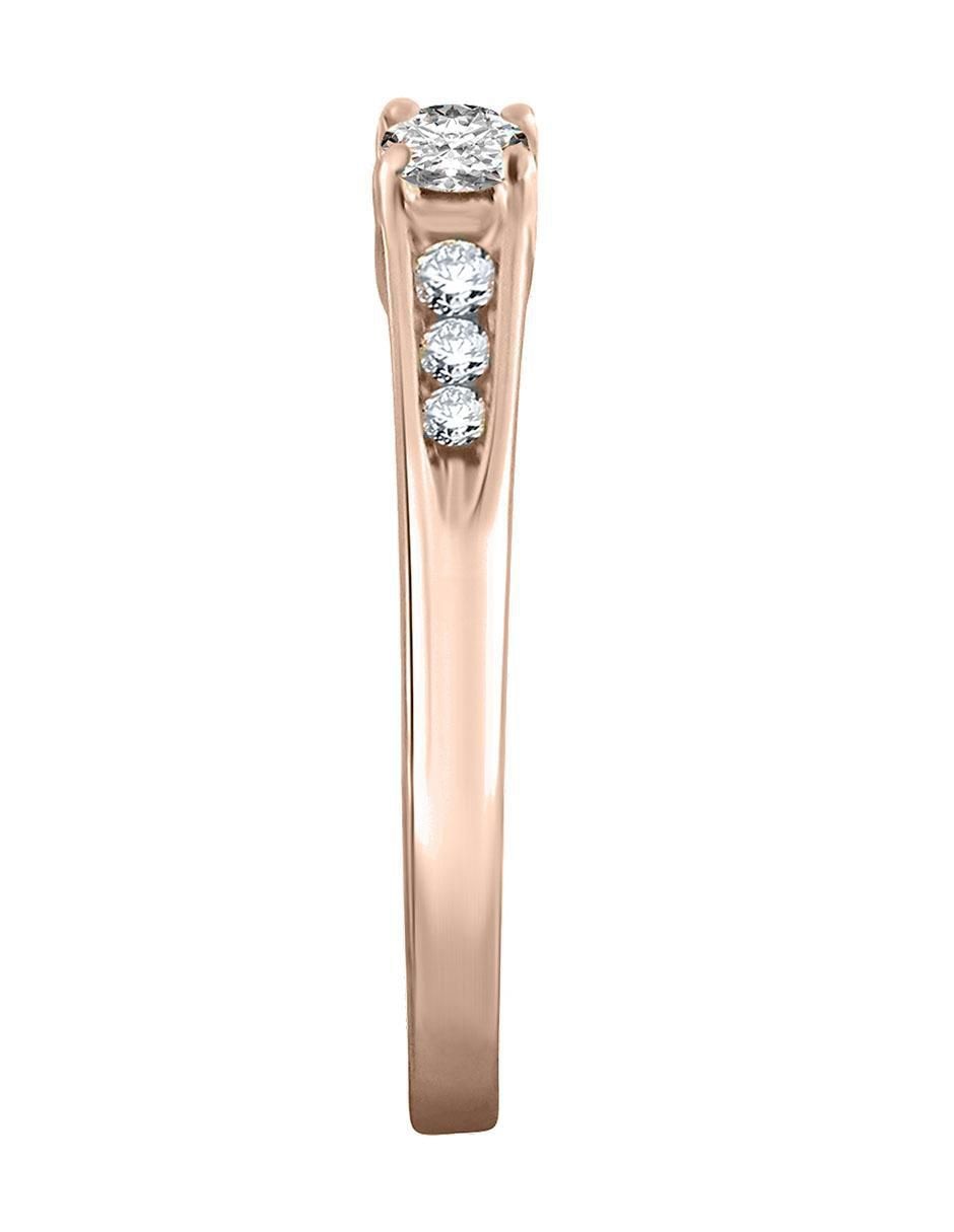 Solitario 14 k Gisel Dama diamante 3