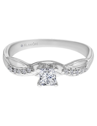 Solitario 14 k Robin diamante Solitario 14 k Robin diamante