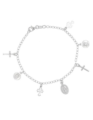Pulsera de plata P 925 acabado pulido Pulsera de plata P 925 acabado pulido