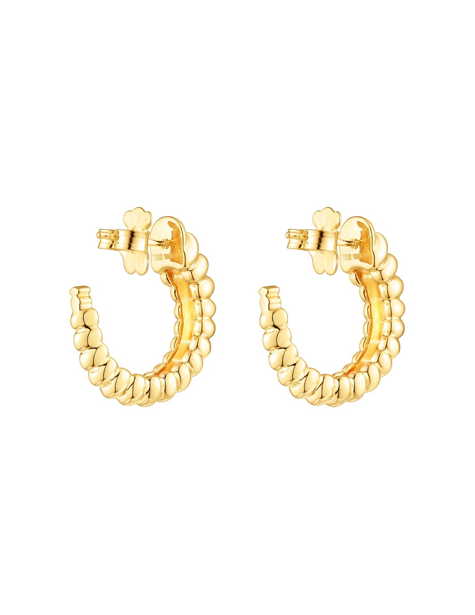 Aretes P 925 con acabado espejo 3
