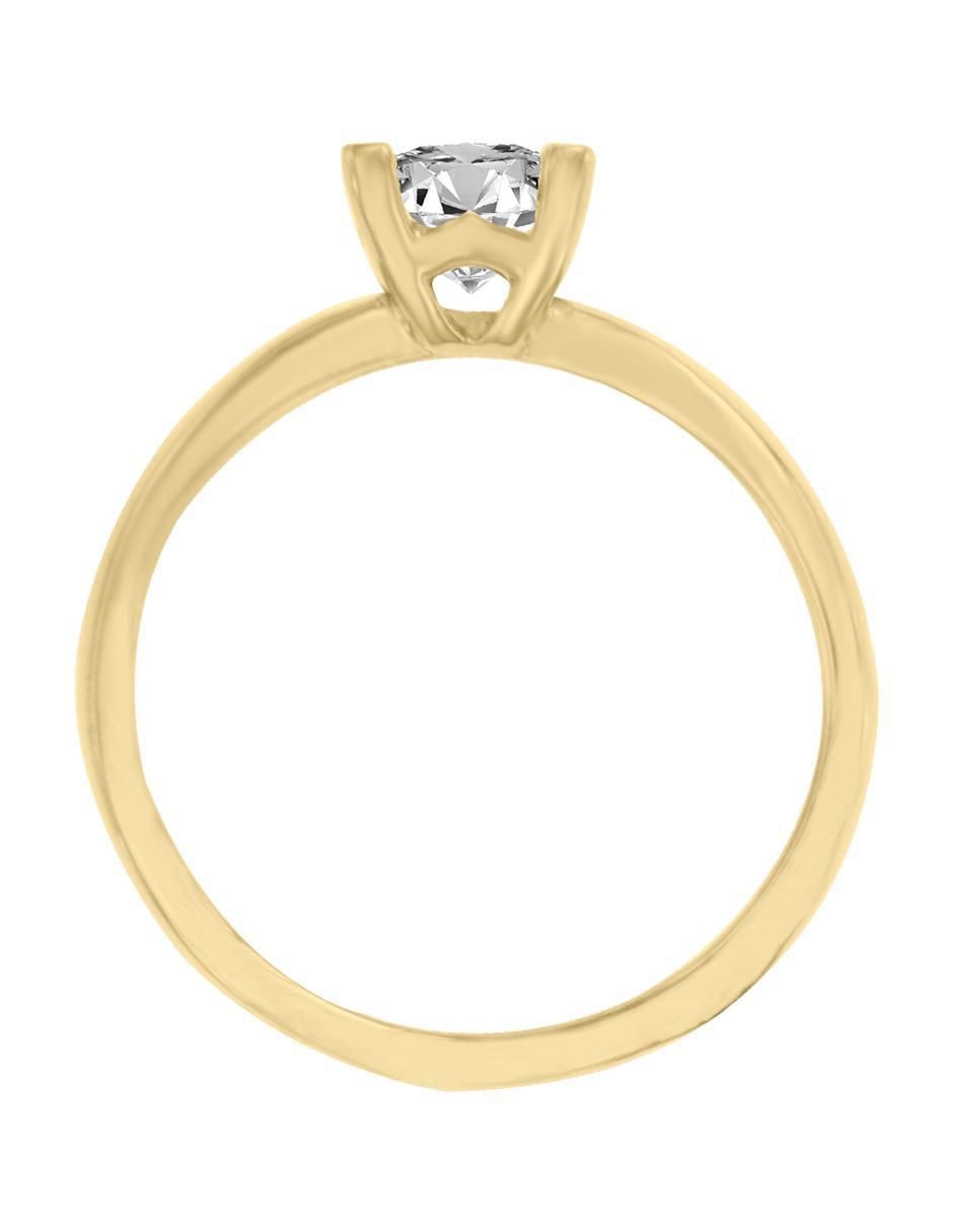 Solitario 14 k Hill diamante 3