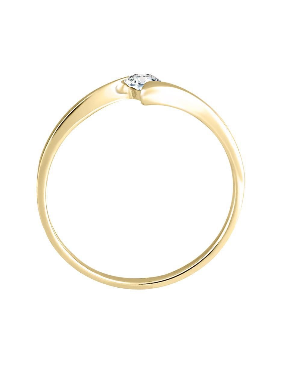 Solitario 14 k Levian-30 diamante 3