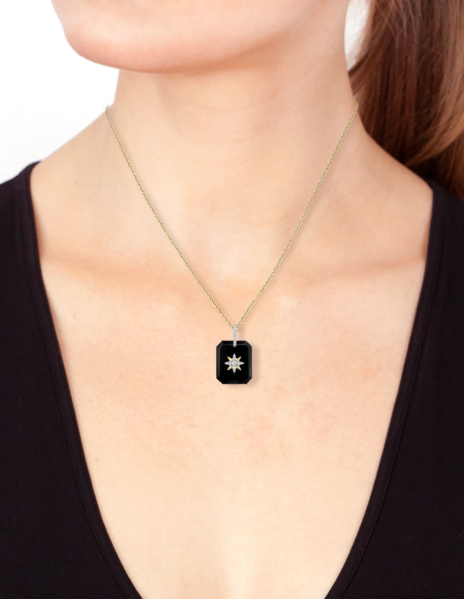 Collar Eclipse de oro 14 K
