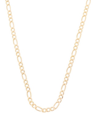 Collar Fonelli de oro amarillo 14 K
