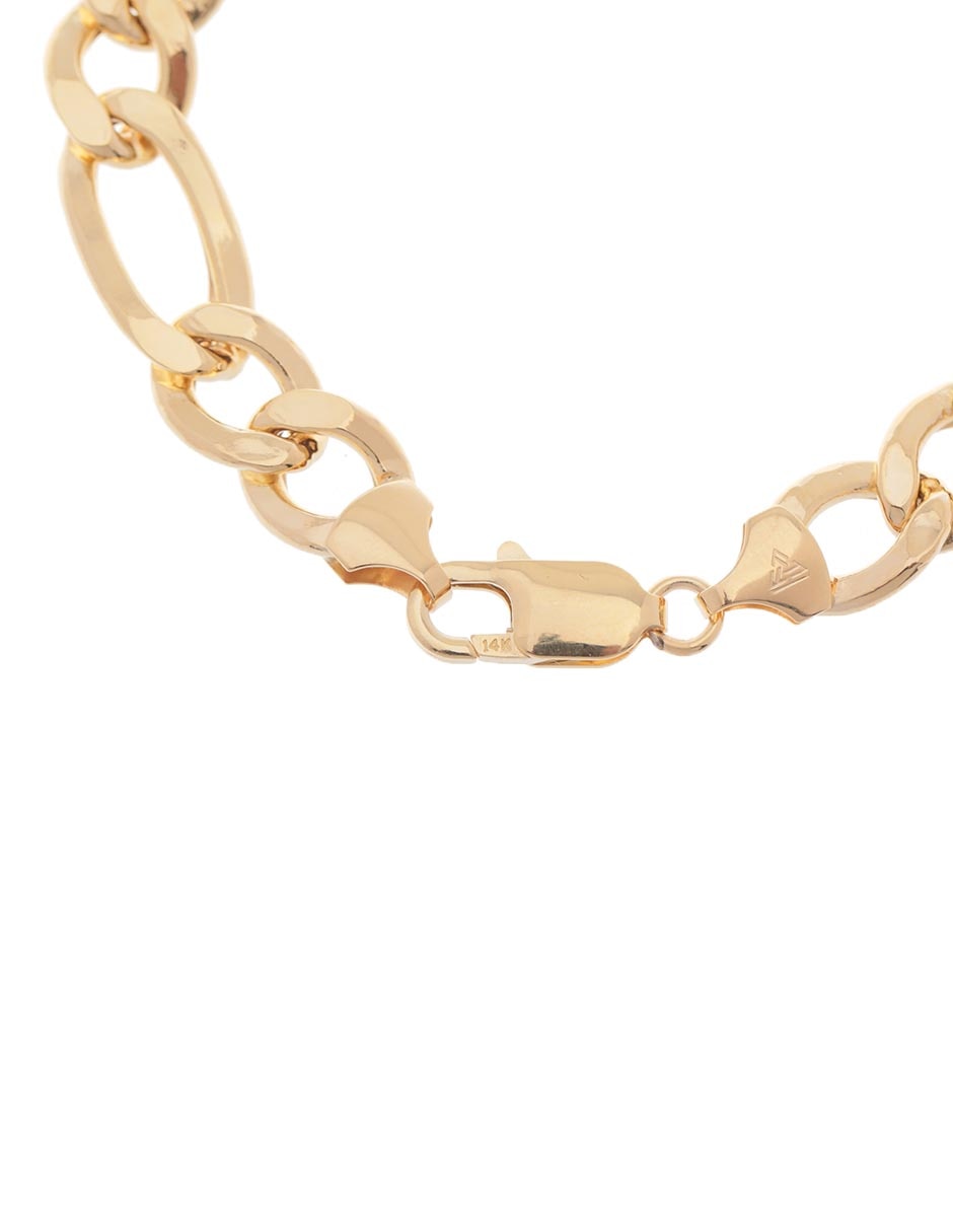 Pulsera de oro amarillo 14 K 4