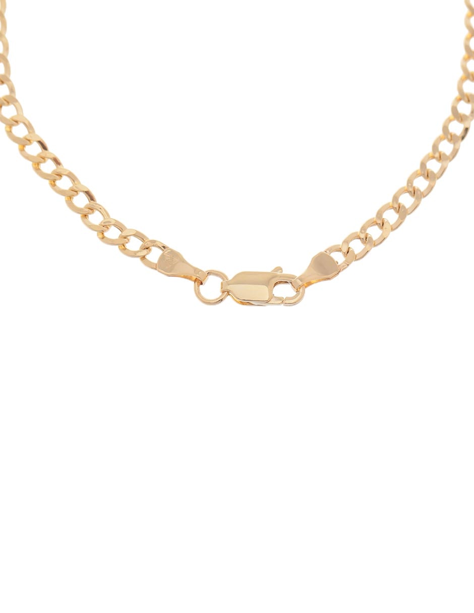 Pulsera de oro amarillo 14 K acabado pulido 2