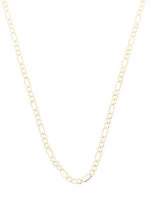 Collar Fonelli de oro amarillo 14 K