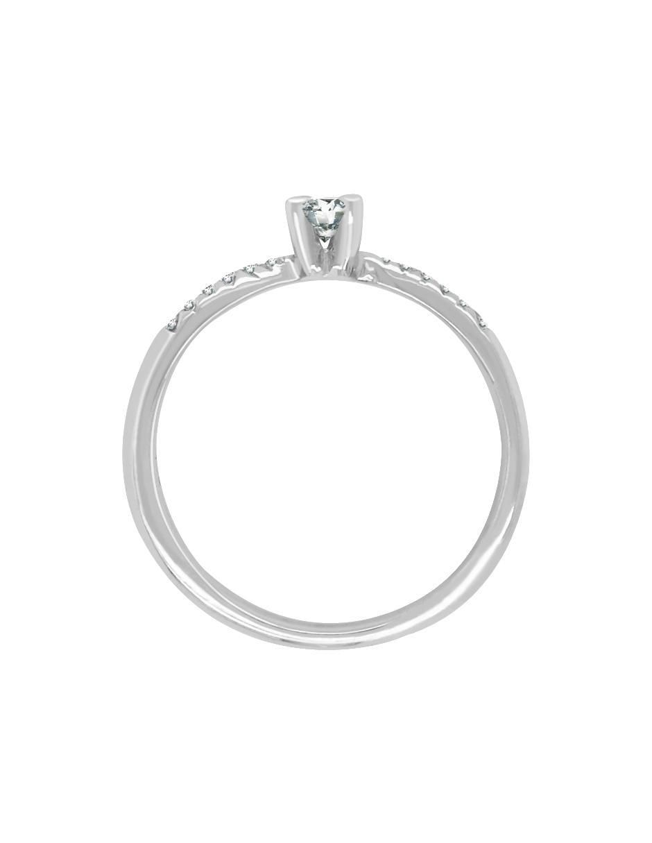 Solitario 14 k Miloro diamante 2