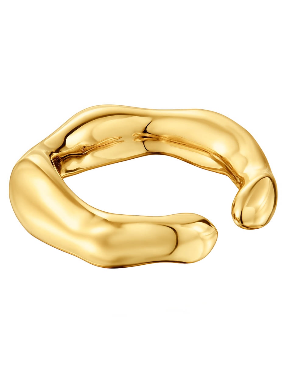 Anillo redondo Tabit P 925 de plata vermeil brillante 5