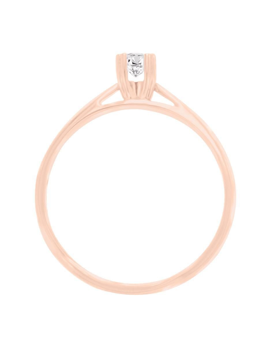 Solitario 14 k Jessica diamante 2