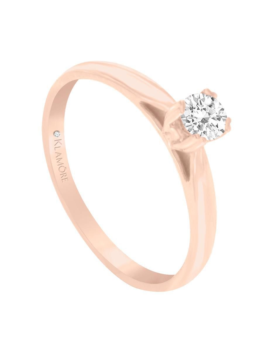 Solitario 14 k Jessica diamante 3