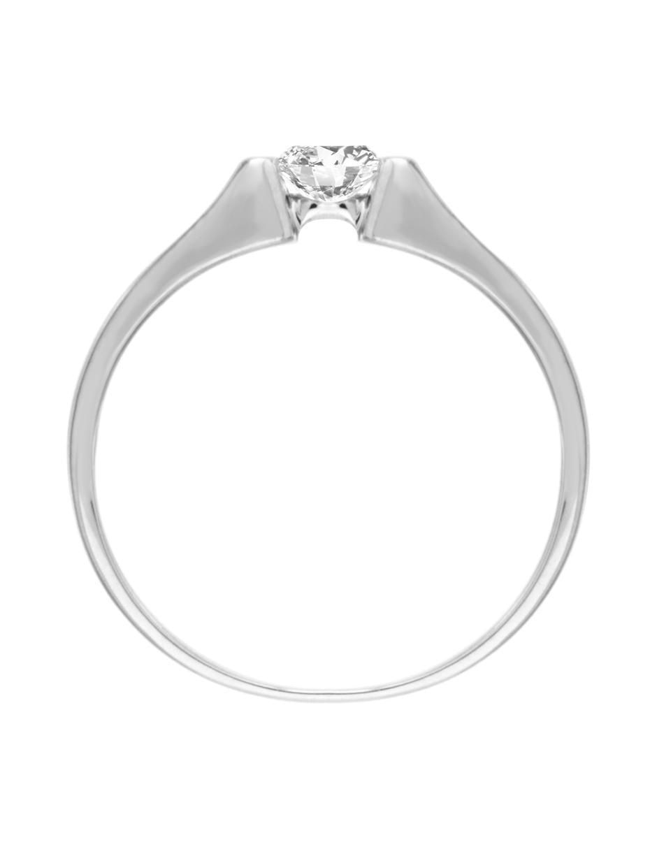 Solitario 14 k Gazet diamante 2
