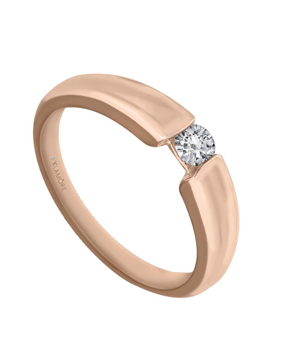 Solitario 14 k Ale diamante 2