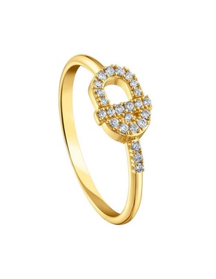 Anillo redondo Manifesto 18 k de oro diamante pavé