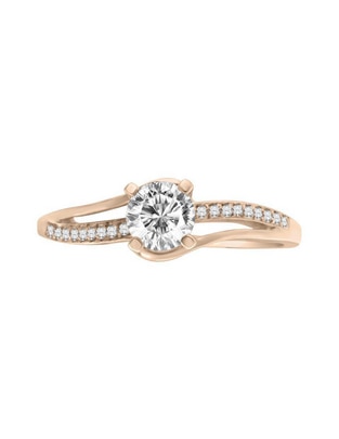 Solitario 14 k Amara diamante Solitario 14 k Amara diamante