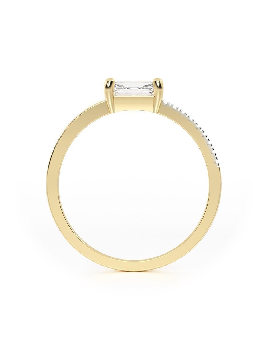 Anillo de compromiso 10 k 5