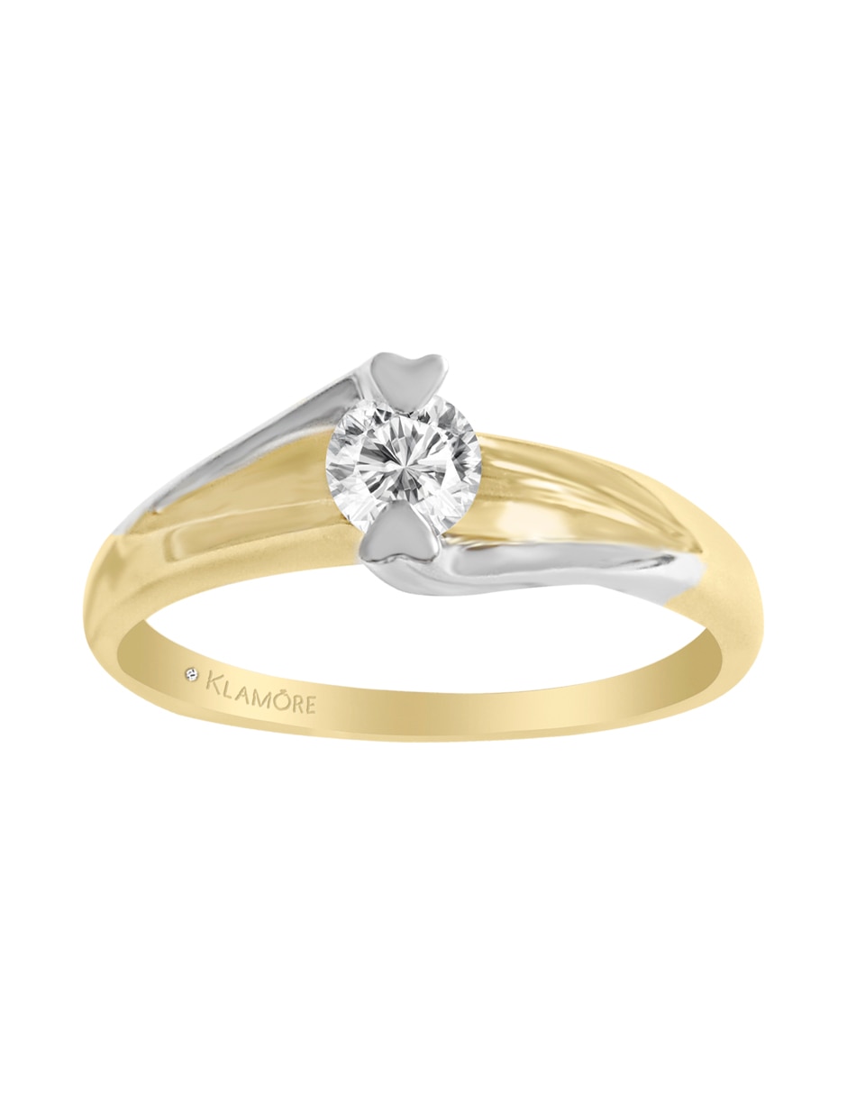 Solitario 14 k Amadis diamante Solitario 14 k Amadis diamante