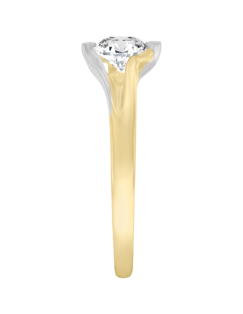 Solitario 14 k Amadis diamante 2