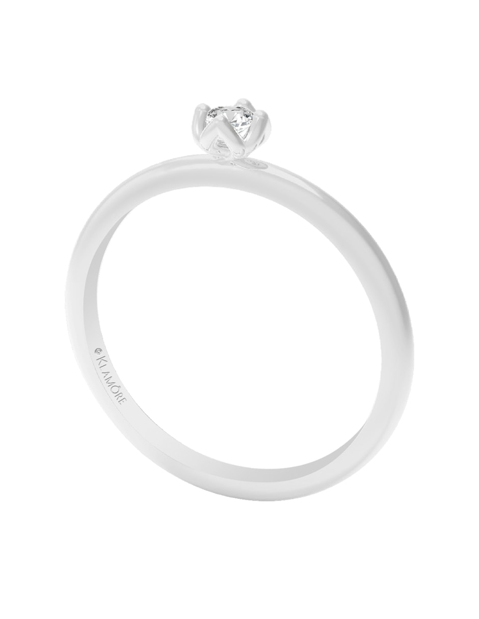 Solitario 14 k Lery diamante 2