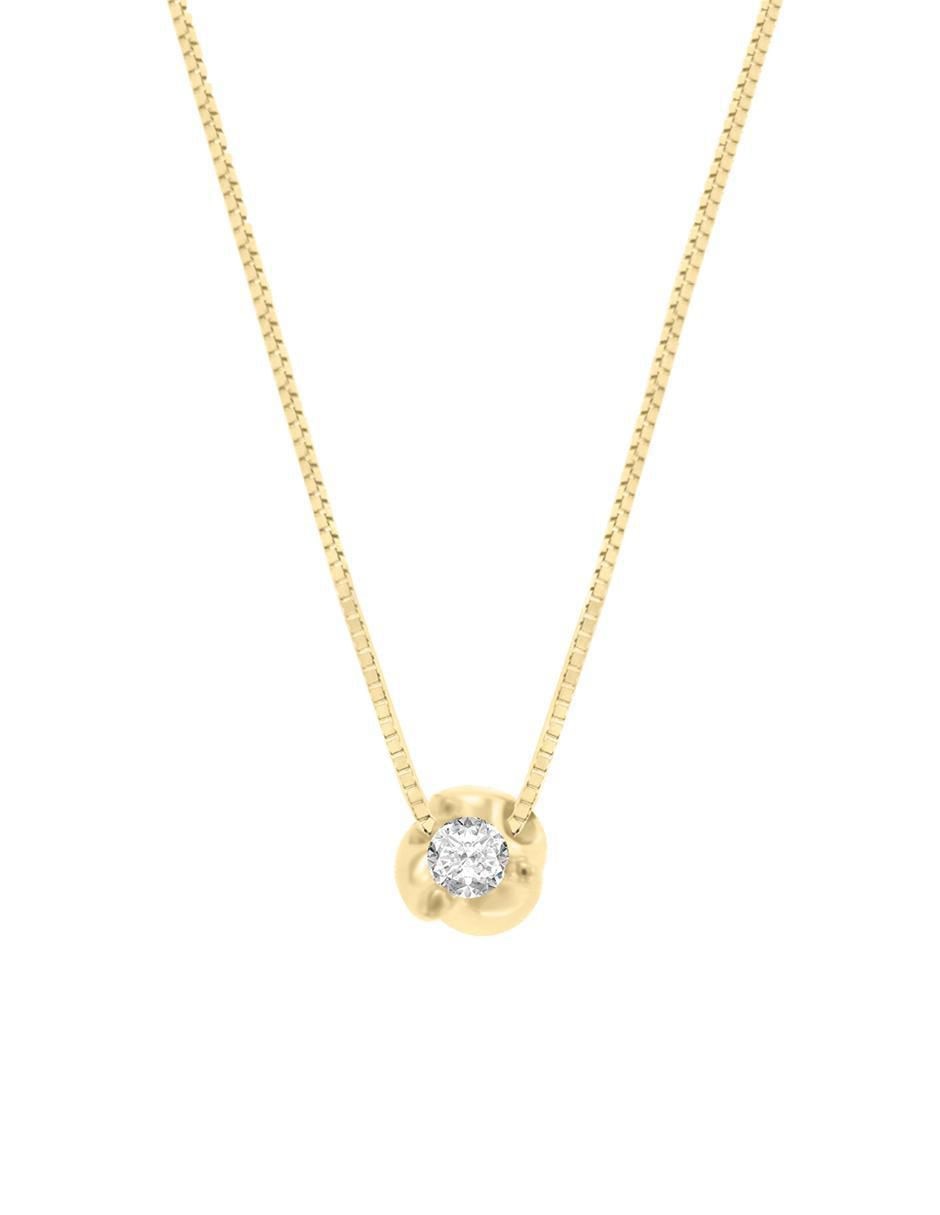 Colgante Y Dije de flor rady de oro 14 K Colgante Y Dije de flor rady de oro 14 K