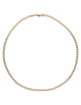 Pulsera de oro 14 K acabado brillante