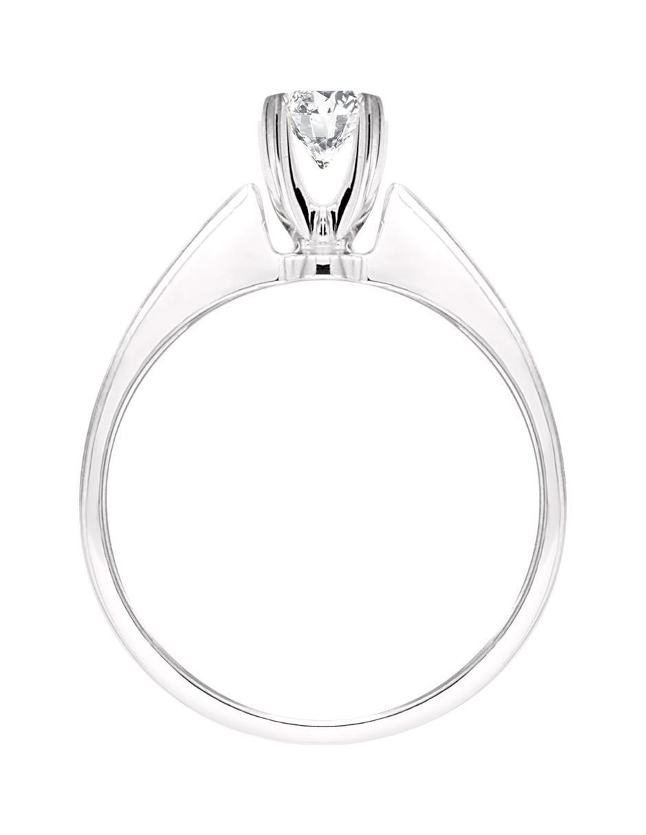 Solitario 14 k Sublime diamante 2