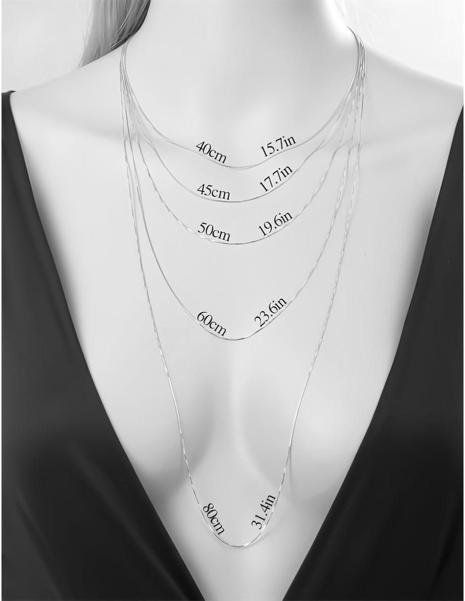 Collar de aro de oro 10 K 5