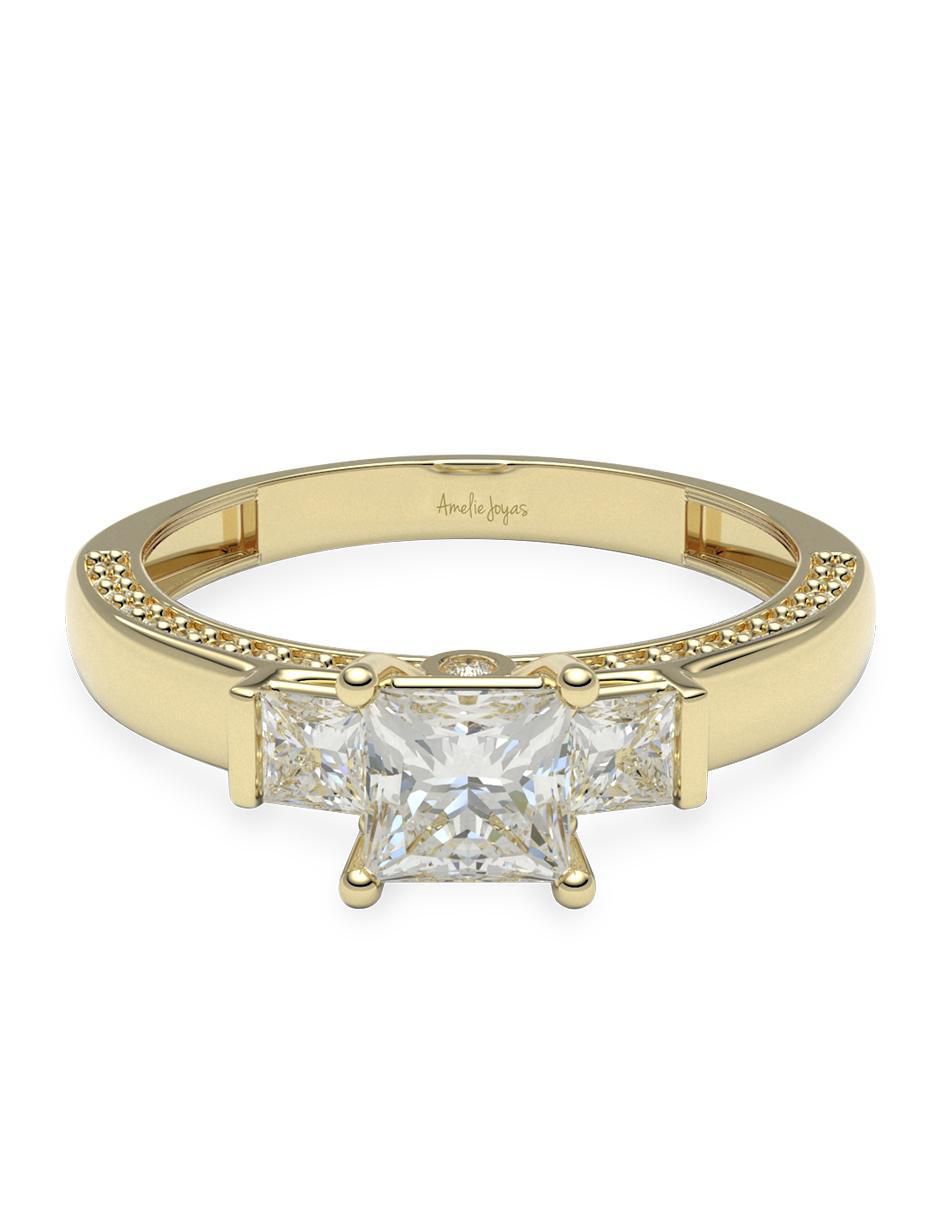 Anillo de compromiso 14 k Anillo de compromiso 14 k