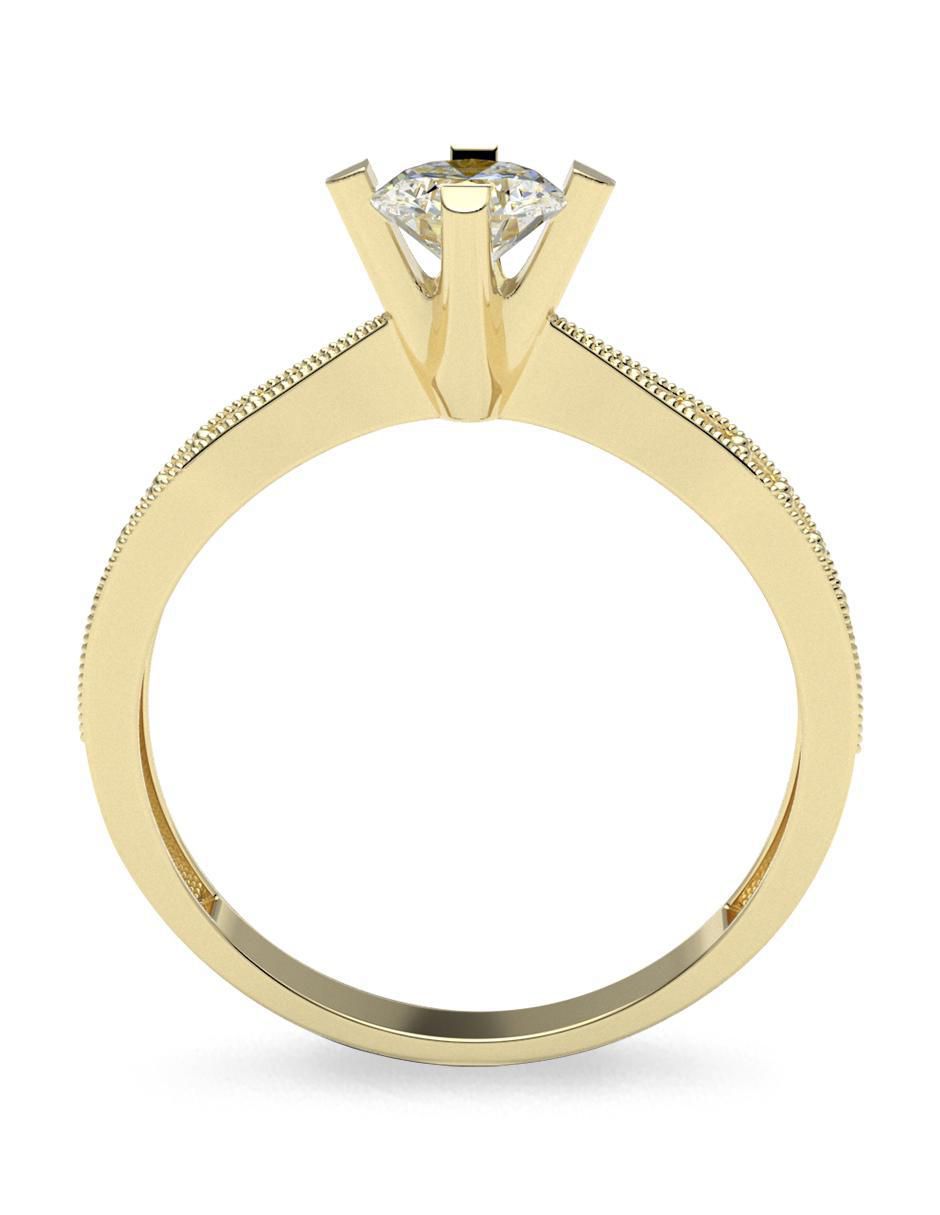 Anillo de compromiso 14 k 3