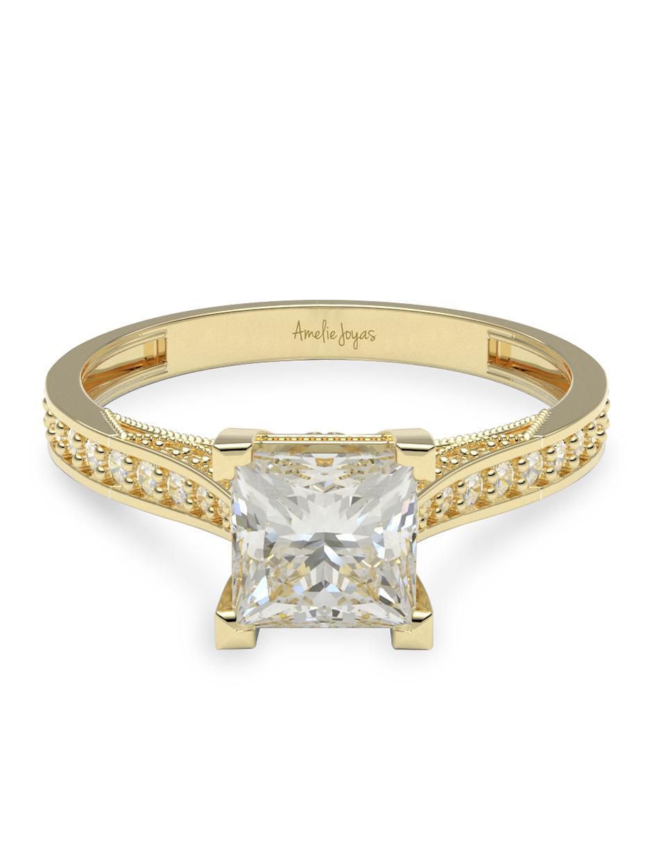 Anillo de compromiso 14 k Anillo de compromiso 14 k
