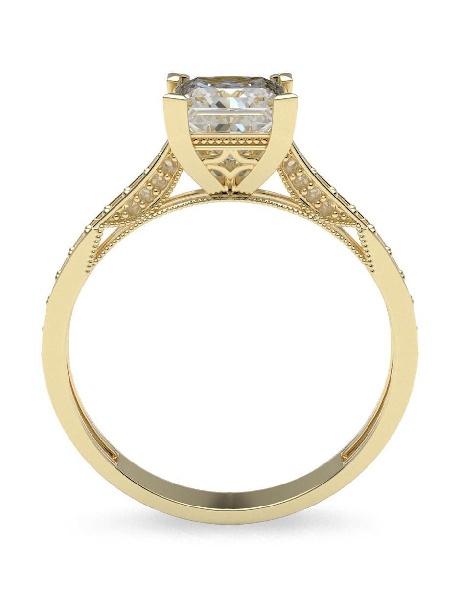 Anillo de compromiso 14 k 4