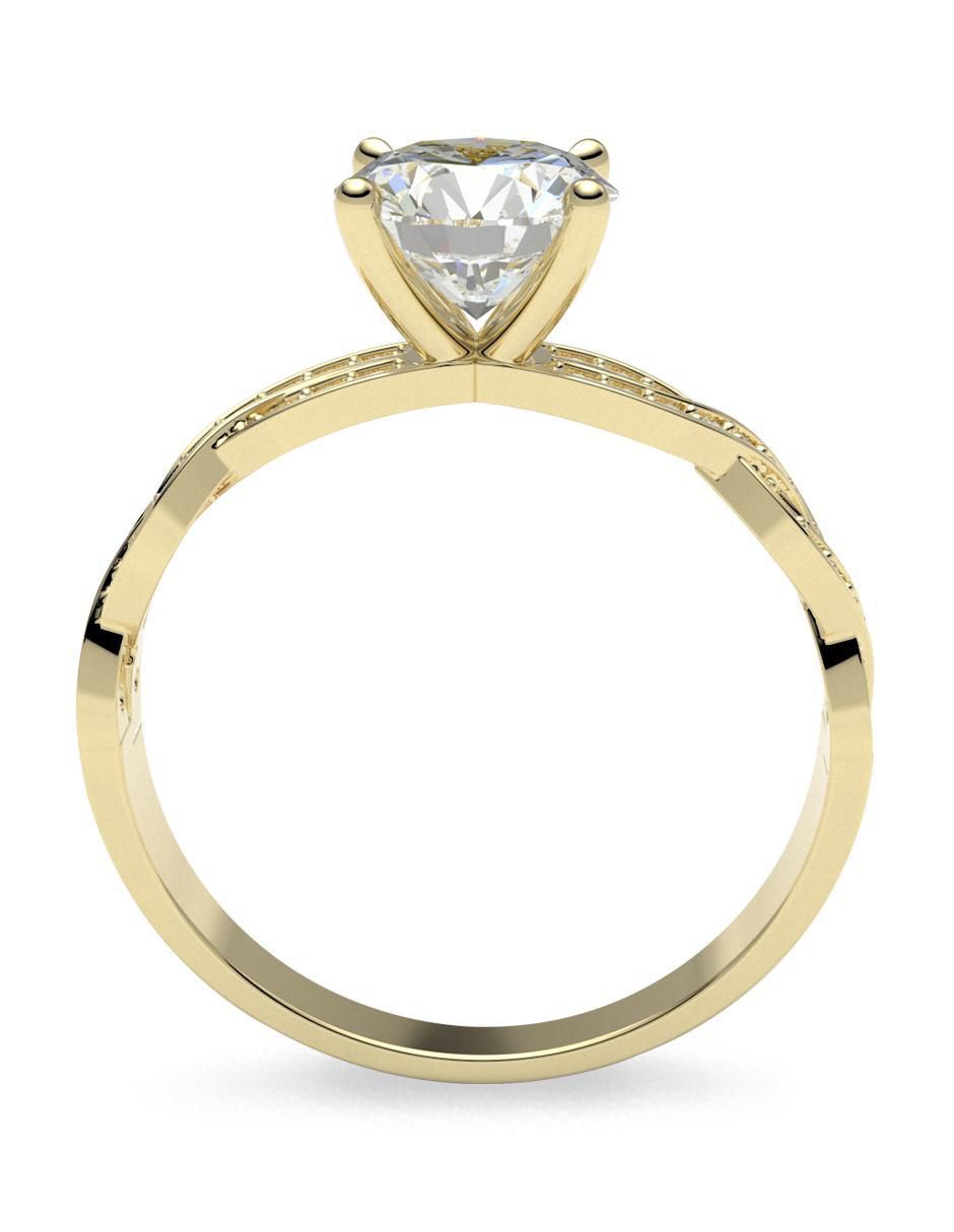 Anillo de compromiso 14 k 3