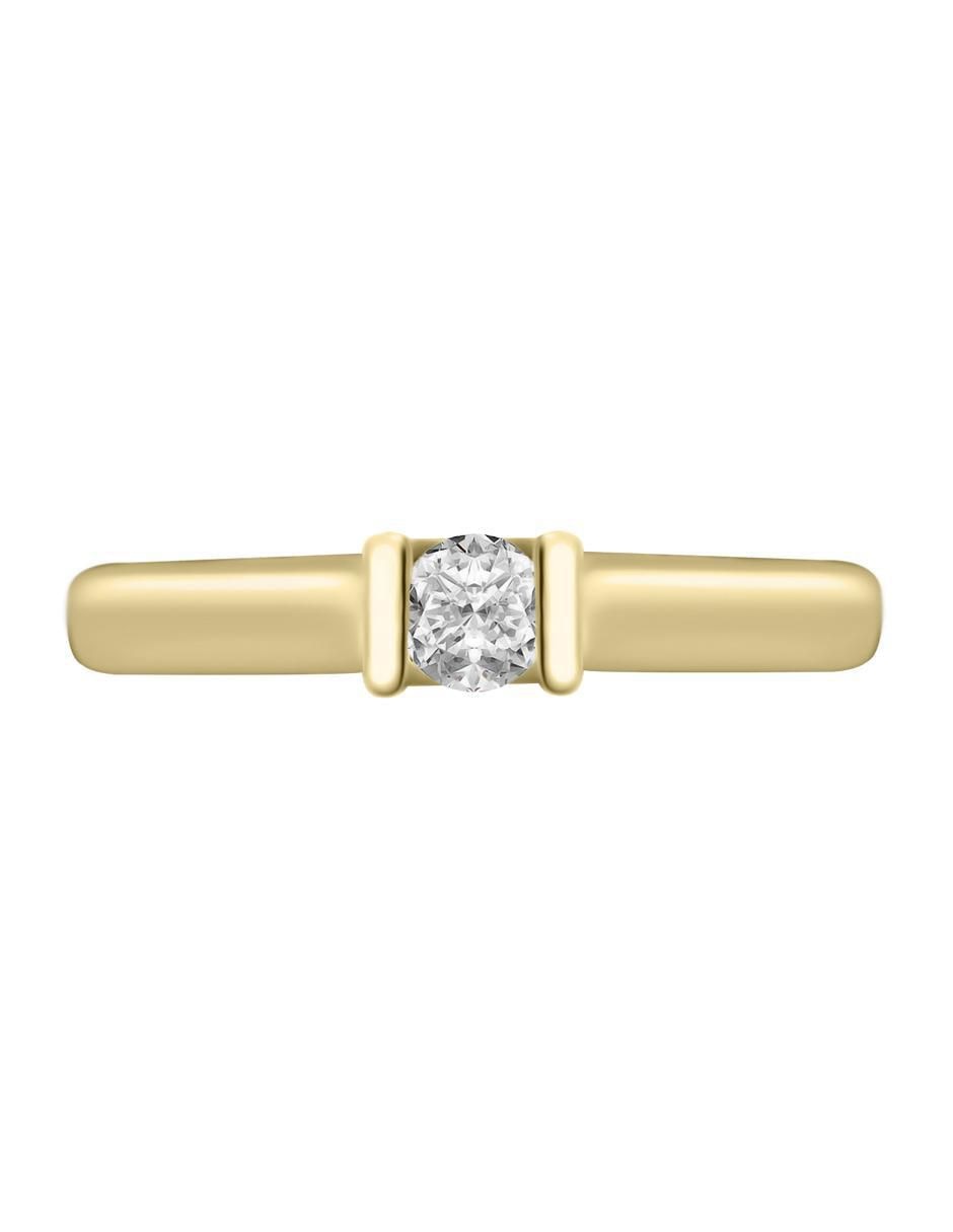 Solitario 14 k Purezza diamante Solitario 14 k Purezza diamante