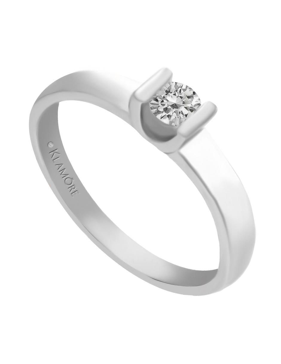 Solitario 14 k Purezza diamante 3