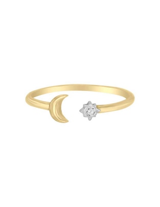 Anillo de estrella Fianelli Fantasy de oro amarillo diamante brillante Anillo de estrella Fianelli Fantasy de oro amarillo diamante brillante