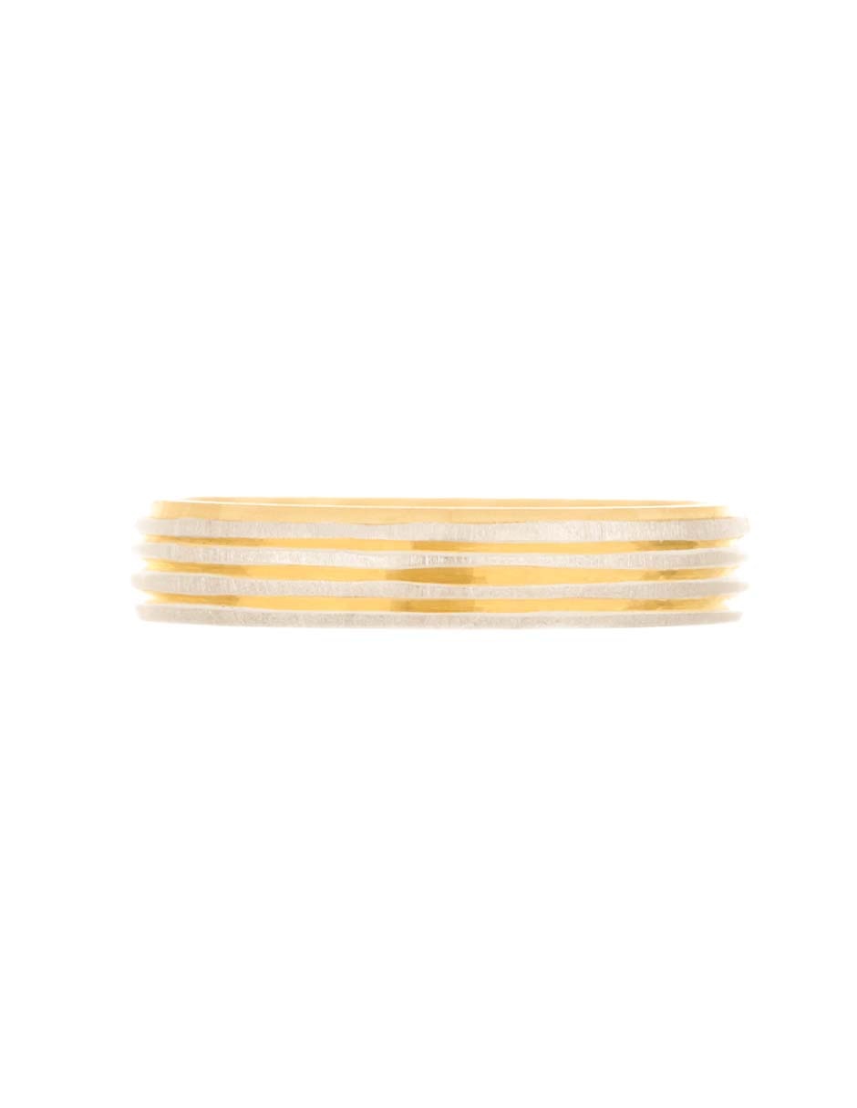 Argolla de oro amarillo 14 k Dinasti