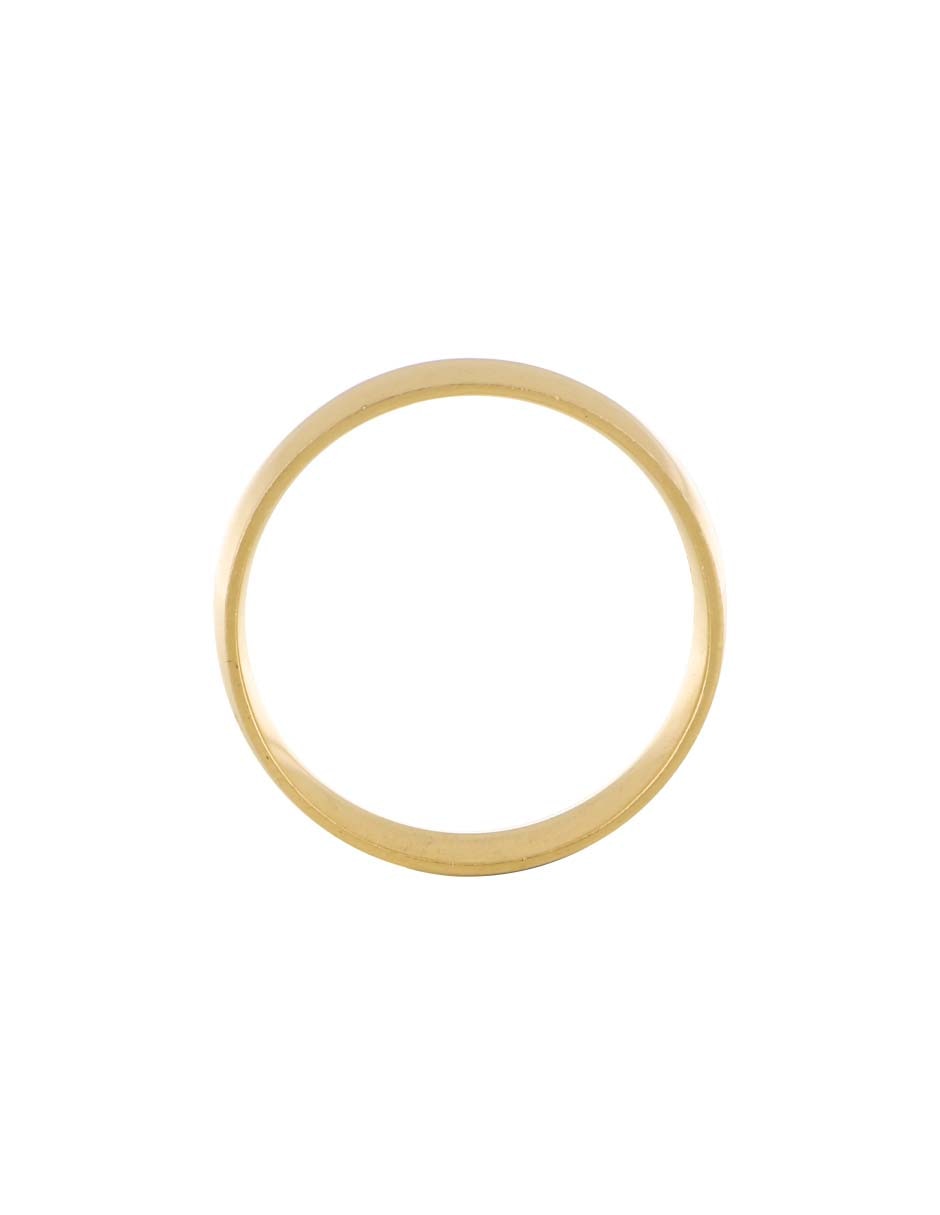 Argolla de oro amarillo 14 k Dinasti